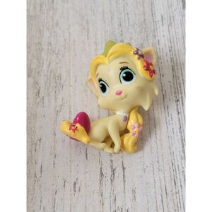 Palace pet cat flower hair yellow mini toy‎ figure